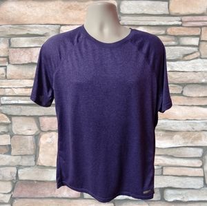Tz ) Performance Heather Purple Men’s Athletic Tee Shirt – Size XL